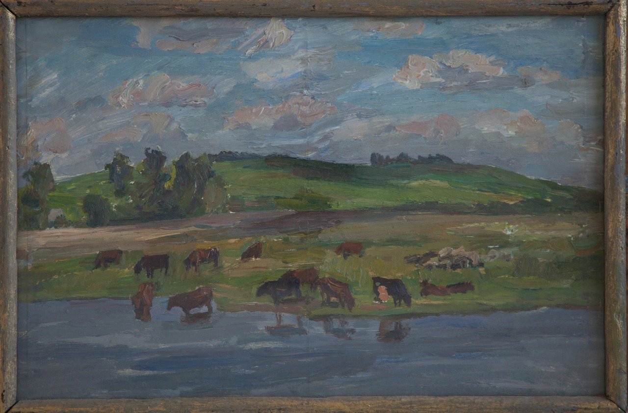 Б/Н. Фанера, масло. 30х45