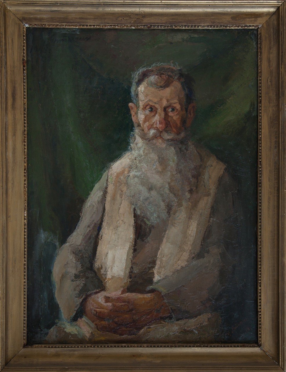 Портрет старика. 1948г. Холст, масло. 100х74