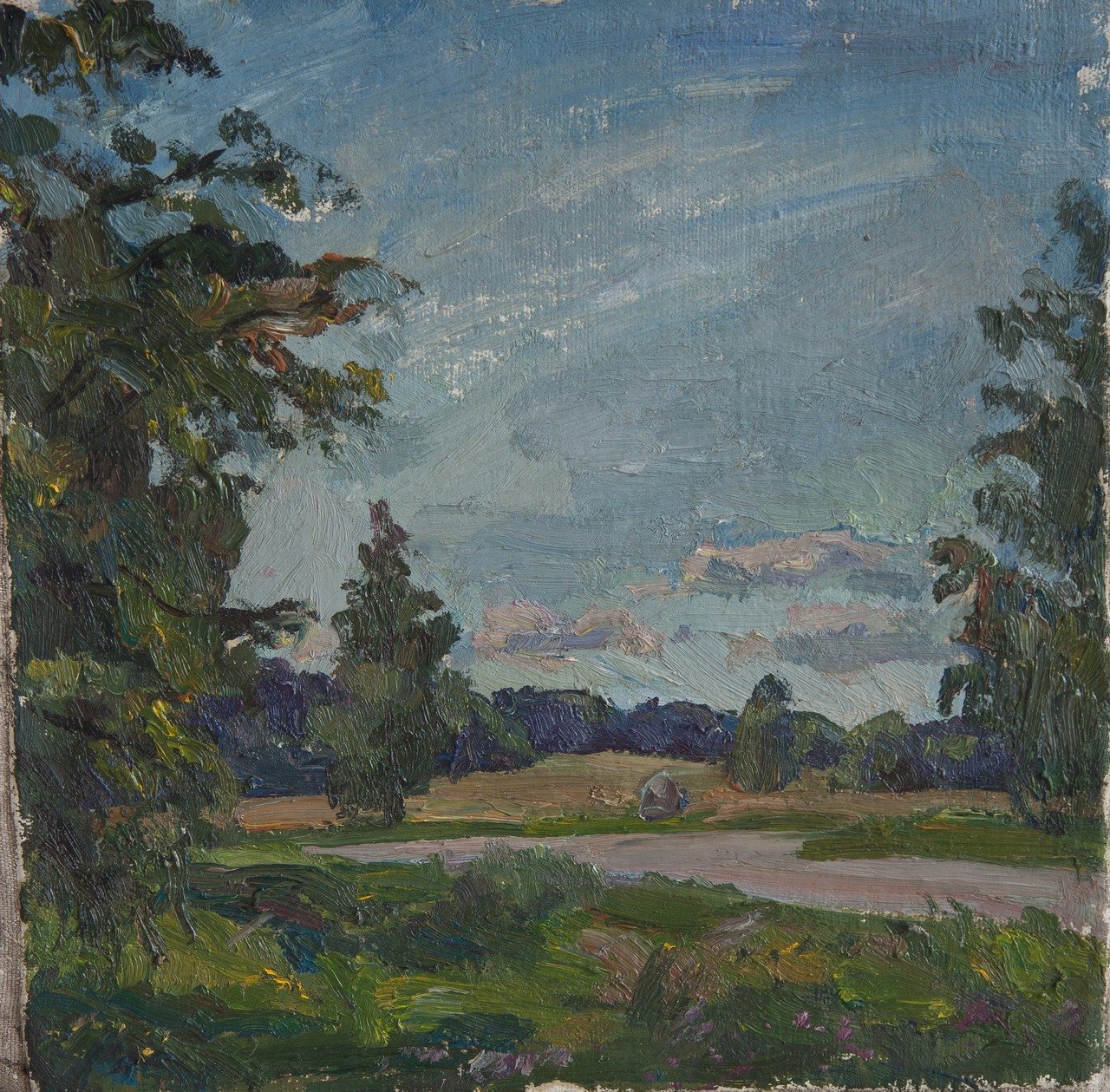 Б/Н. Холст, масло. 34х33