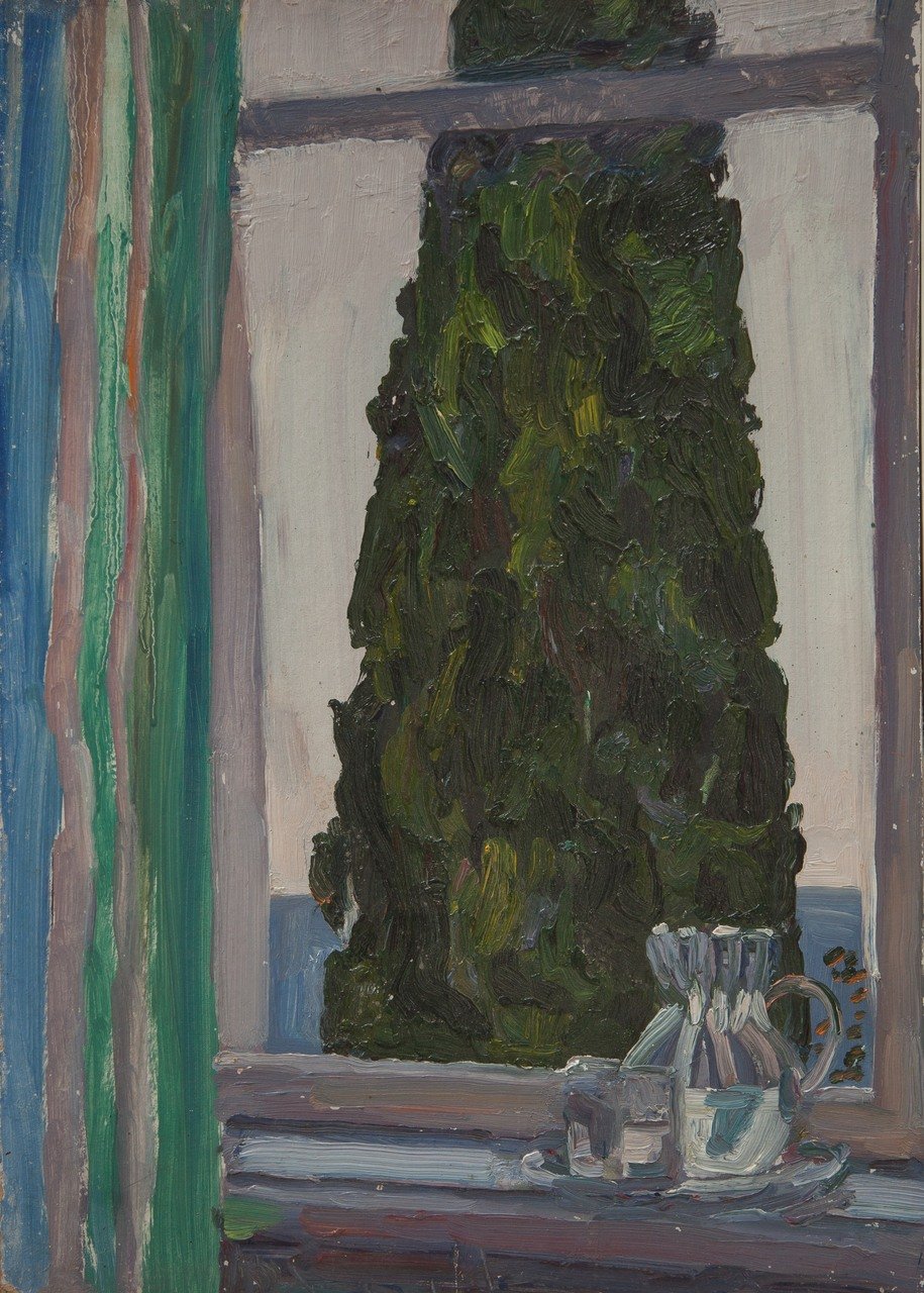 Б/Н. Оргалит, масло. 50,5х35,5
