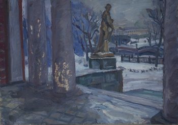 Б/Н. Холст, масло. 60,5х85