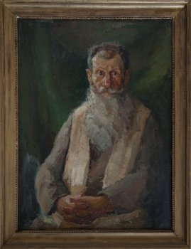 Портрет старика. 1948г. Холст, масло. 100х74