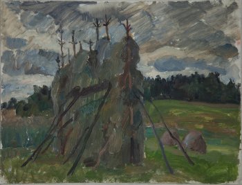 Б/Н. Оргалит, масло. 38,5х51