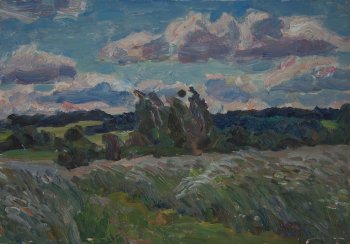 Б/Н. Картон, масло. 31х45