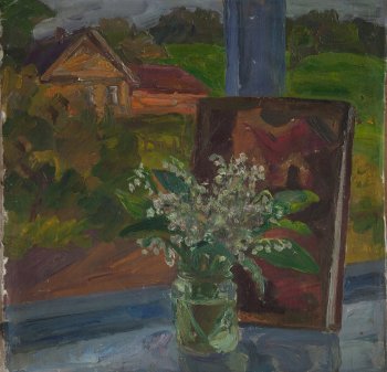 Б/Н. Холст, масло. 50х50