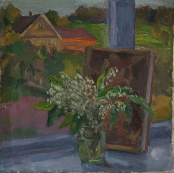 Б/Н. Холст, масло. 50х50